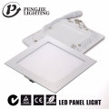 Nueva lámpara de panel Super Slim Housing Square 3W LED